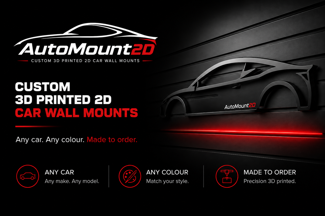 AutoMount2D custom car wall mount
